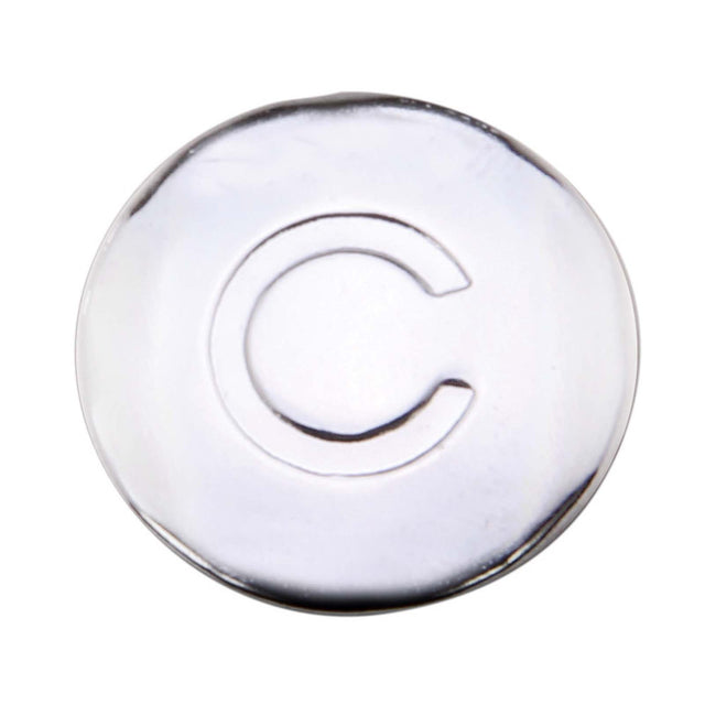 PlumbMaster Approved 26618 219C Metal Cold Snap-In Index Button , 13/16" OD