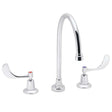 Commander 8 In. Gooseneck Widespread Lavatory Faucet