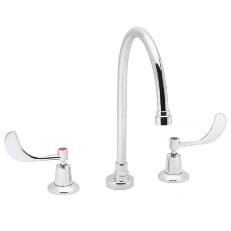 Commander 8 In. Gooseneck Widespread Lavatory Faucet