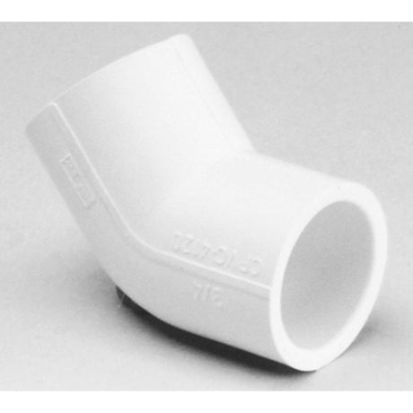 NIBCO M042800 1/2" Slip CPVC 45 deg Elbow
