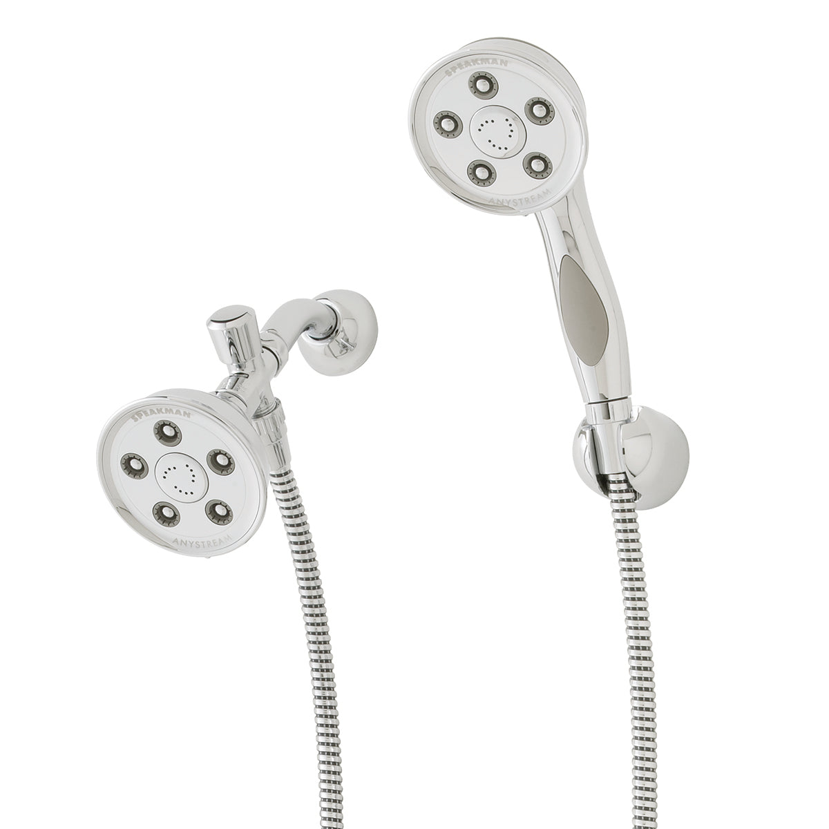 Speakman Caspian VS-113014 Hand Shower with Shower Head Polished Chrome Finish - 2.5 GPM
