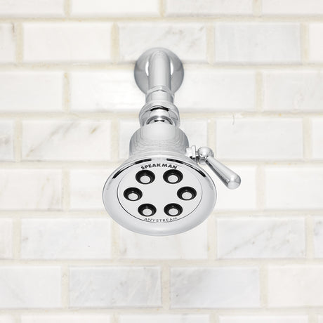 Speakman Retro S-2254-E2 Low Flow Shower Head Polished Chrome Finish - 2.0 GPM