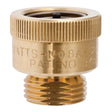 Watts 8B 0061983 3/4" FNPT x MNPT Manual Drain Vacuum Breaker Brass