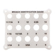 PlumbMaster Approved 91307 Alloy Steel Broach Identification Gauge