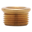PlumbMaster Approved 30048NL LF649760 #49 No-Lead Plain Brass Bibb Seat (Bulk) For Dick Brothers, 1/2 - 27 TPI