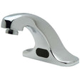 Aquasense Battery Powered, Deck Mounted, IR Faucet, 5-1/8" Spout, Chrome