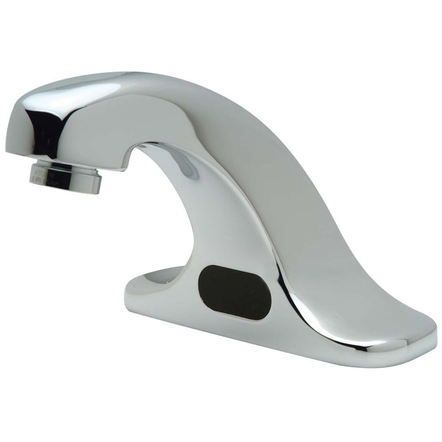 Aquasense Battery Powered, Deck Mounted, IR Faucet, 5-1/8" Spout, Chrome