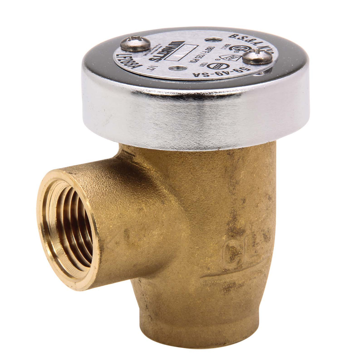 Watts 0792039 3/4" Plain Brass Hot or Cold Water Anti-Siphon Vacuum Breaker