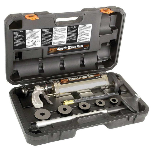 General Pipe Cleaners KR-C-WC Complete Kinetic Water Ram Kit
