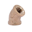 PlumbMaster Approved 83313NL 1/2" FIP Brass 45 deg Elbow
