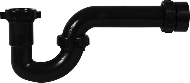 Dearborn A9703WBG 1-1/2" P-Trap w/Threaded ABS Adapter, Rev J-Bend