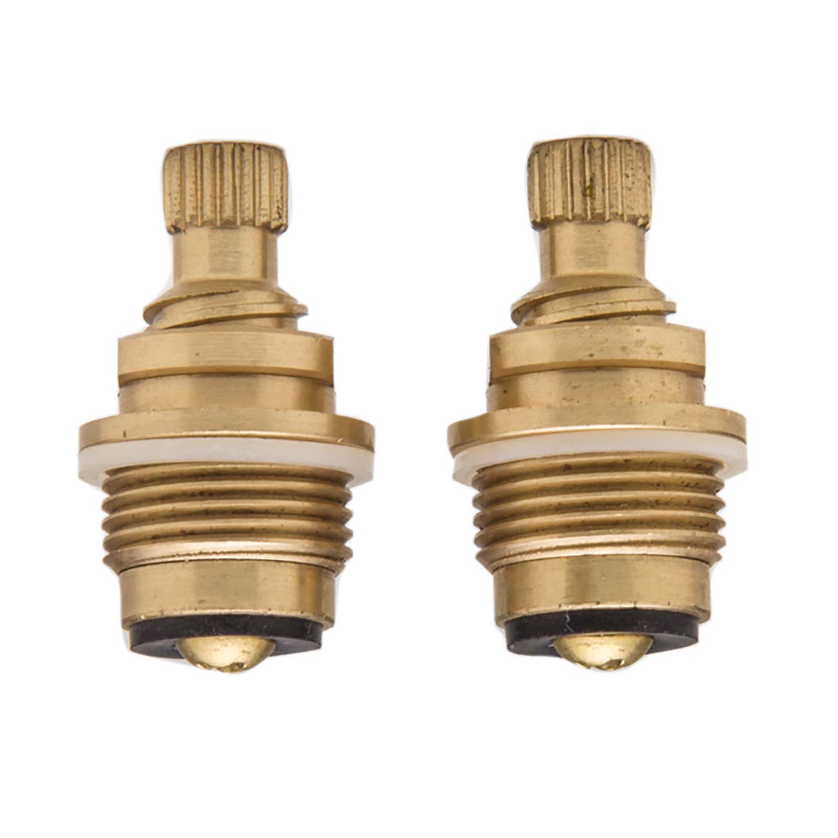 PlumbMaster Approved 11043NL 4-B No-Lead Right Hand Hot & Cold Stem (Pair) For Union Gopher, Union Brass Faucets