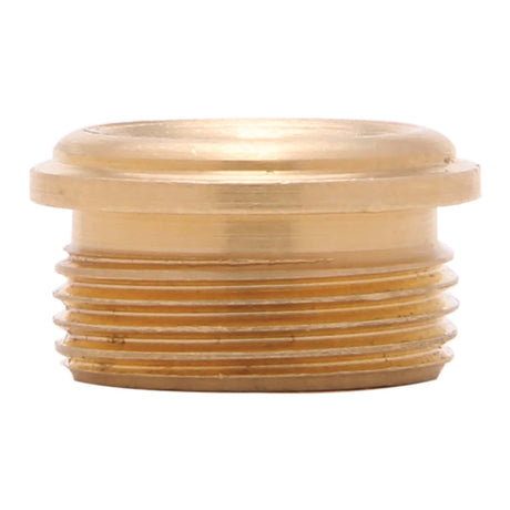 PlumbMaster Approved 30045NL LF649770 #46 No-Lead Plain Brass Bibb Seat (Bulk) For Crane Repcal, 9/16 - 28 TPI