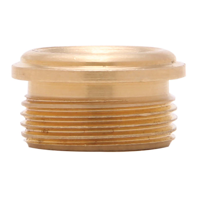 PlumbMaster Approved 30045NL LF649770 #46 No-Lead Plain Brass Bibb Seat (Bulk) For Crane Repcal, 9/16 - 28 TPI