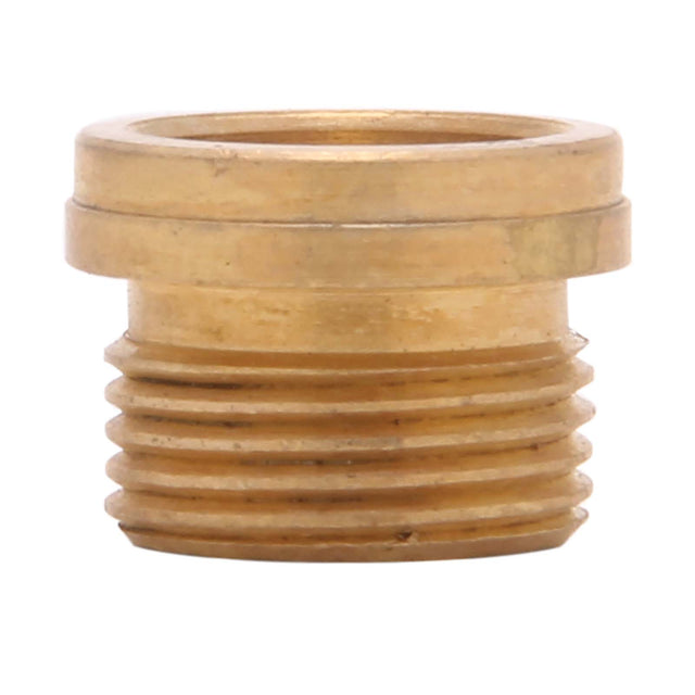 PlumbMaster Approved 30151NL #152 No-Lead Plain Brass Bibb Seat (Bulk) For Dishmaster, T&S Brass, 1/2 - 27 TPI
