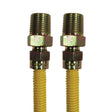 PlumbMaster Approved 55882 1/2" MIP x 1/2" MIP - 36 Gas Whip