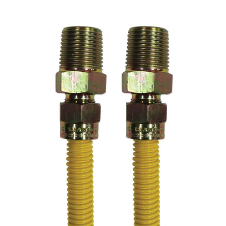 PlumbMaster Approved 55882 1/2" MIP x 1/2" MIP - 36 Gas Whip