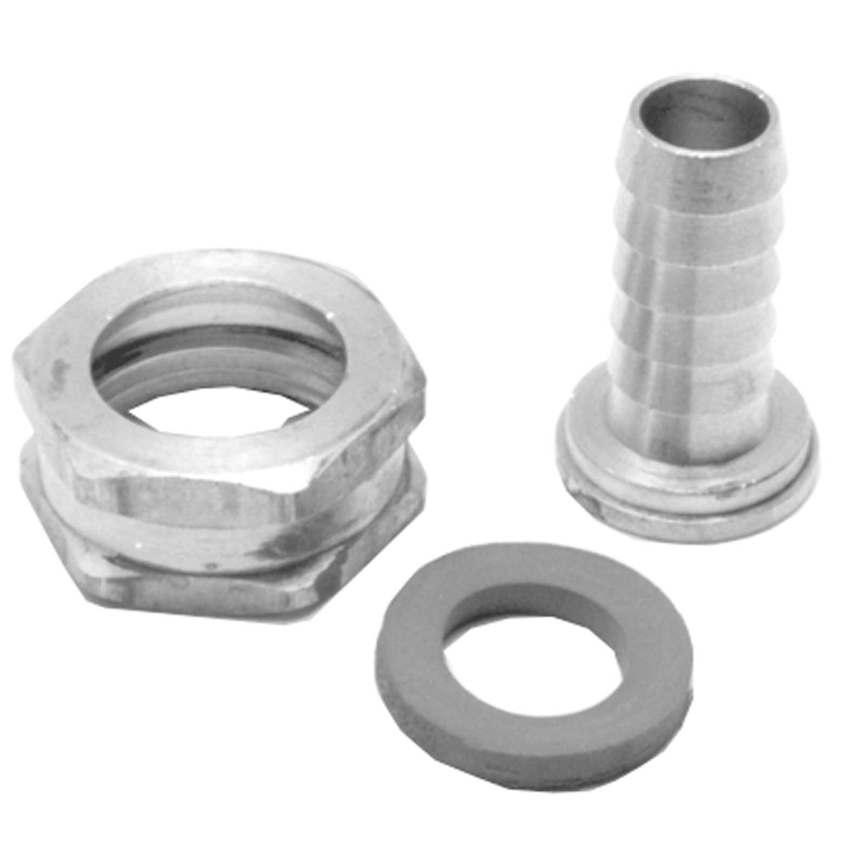Sioux Chief 937-783020201 1/2" Hose Barb x 3/4" FHT Brass Adapter with Nut & Washer