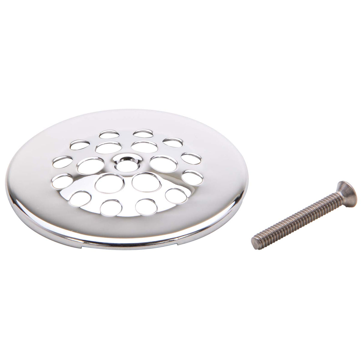 PlumbMaster Approved 88926 Polished Chrome Bath Drain Strainer with Screw (Retail)