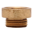 PlumbMaster Approved 30130 1846BS #131 Plain Brass Bibb Seat (Bulk) For American Standard, 19/32 - 20 TPI