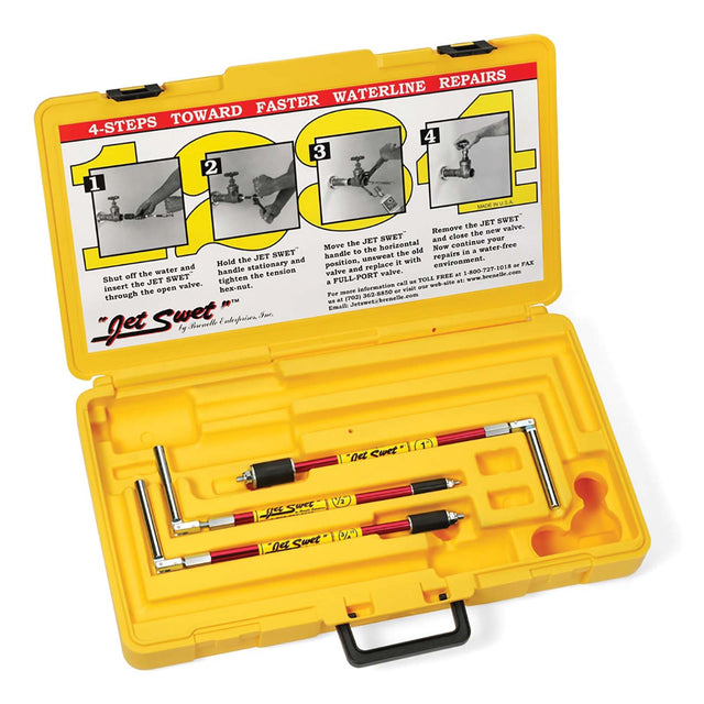 2100 Steel Small Jet Swet Kit, 1/2 - 1"