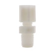 Acorn 1895-002-000 Nylon Connector for Acorn Hot and Cold Penal Air-Trol Fixture Trim, 1/4" Tube x 1/4" NPT