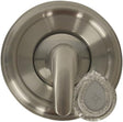 Danco 10002 Trim Kit, for Use with Moen Tub and Shower Faucets, Plastic, Brushed Nickel, Single-Handle Valve