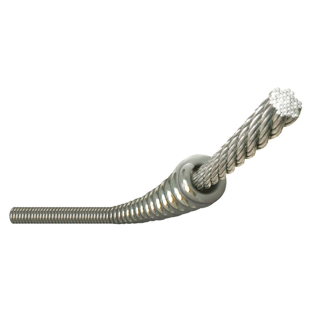 General Pipe Cleaners Flexicore 75EM2 Replacement Cable with Male and Female Connector, 3/8" x 75 ft