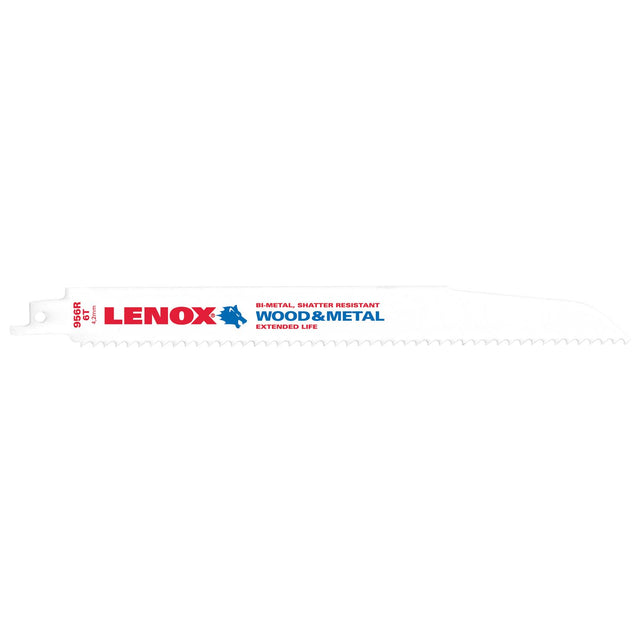 Lenox 20582956R 9" 6TPI Reciprocating Saw Blade, Rough-In (5 pack)