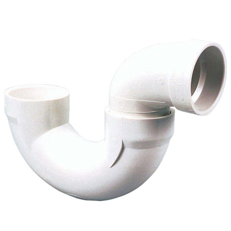 Tigre 706-X-3670 3" Hub PVC SCH 40 DWV P-Trap White