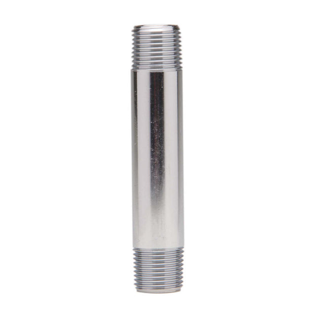 PlumbMaster Approved 96572 3/4" x 4-1/2" Chrome Plated Brass Nipple