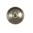PlumbMaster Approved 28969 Brushed Nickel Metal Transfer Valve Trim Kit Less Diverter Hole (Generic), 4-9/32" ForMoen Posi-Temp or Moentrol valve