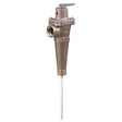Watts 0556016 3/4" Male x 3/4" Female Automatic Reseating (Lead Free) Temperature and Pressure Relief Valve