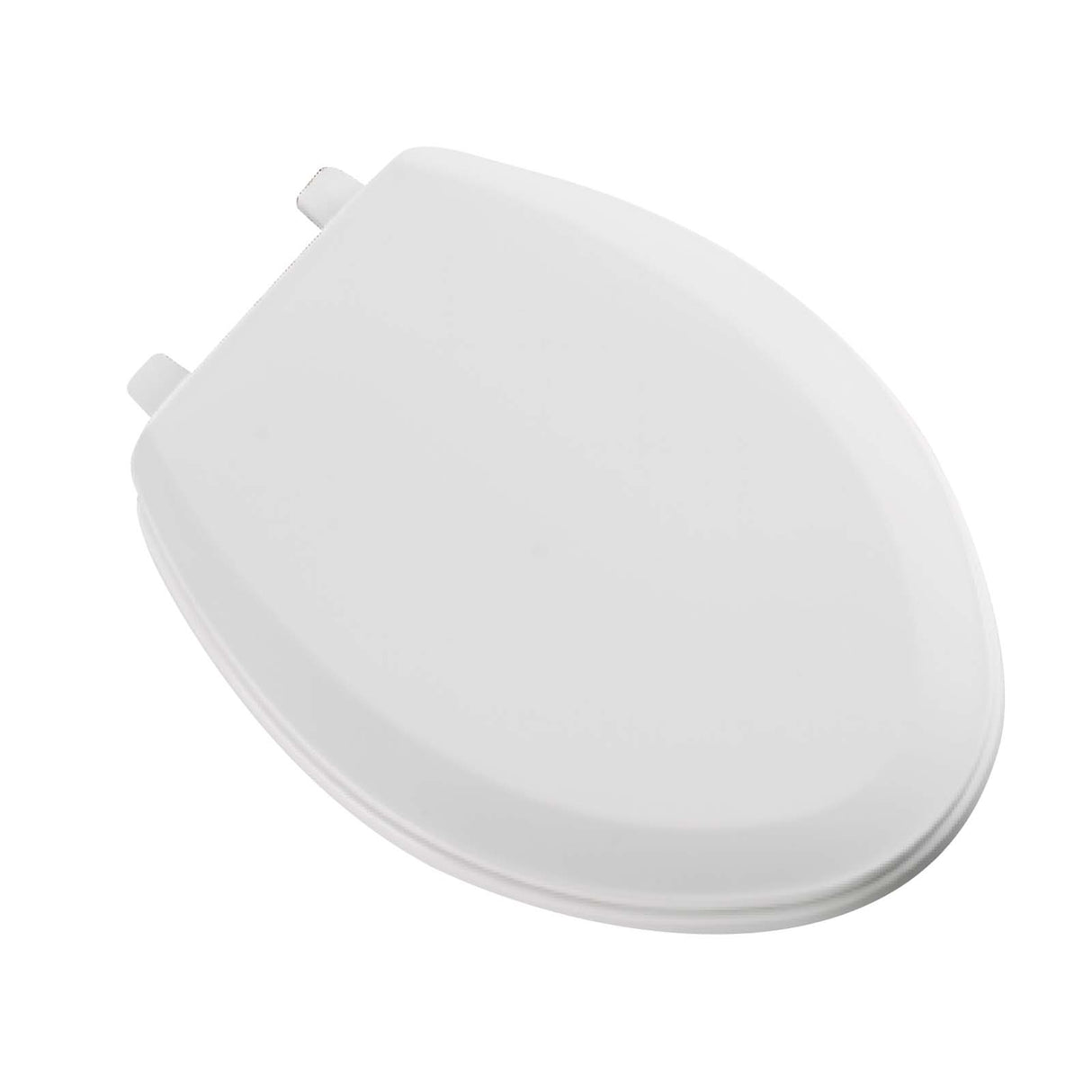 Bemis Connor 1190 Closed Front Elongated Plastic Toilet Seat with Cover, White