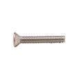 PlumbMaster Approved 35648 47 Small Oval Head Handle Screw, #8-32 x 1", Chrome Plated