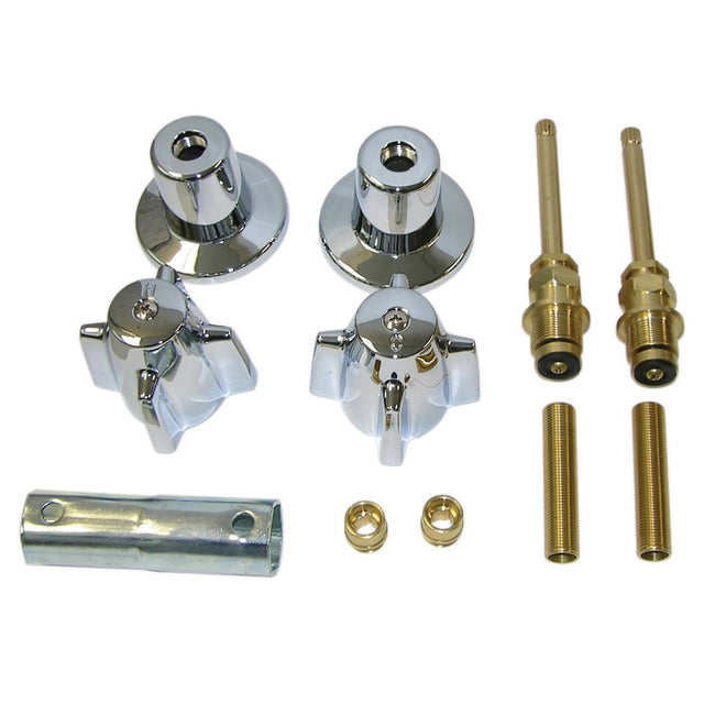 PlumbMaster Approved 39647 2-Handle Remodeling Trim Kit For Diverto Series Central Brass Tub & Shower