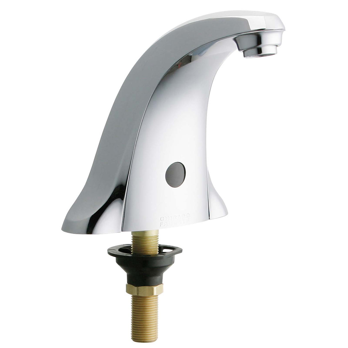Chicago Faucets 116.606.AB.1 E-Tronic 40 Battery Powered, Deck Mounted, IR Faucet, Single Hole, Chrome