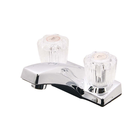 Columbia Two Handle Centerset Bathroom Faucet Less Pop-up, Chrome