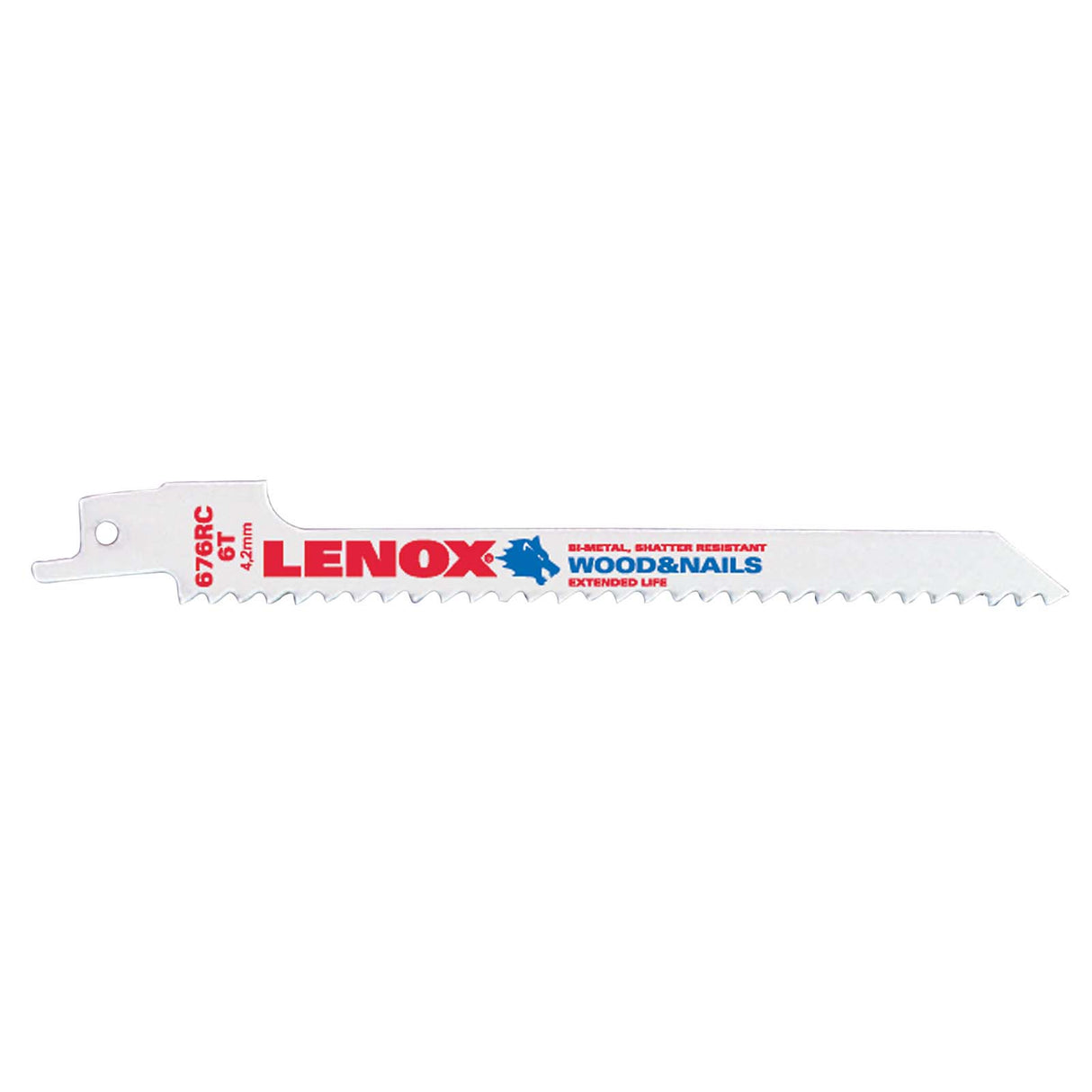 Lenox 20556676RC 6" 6TPI Reciprocating Saw Blade, Metal (5 pack)