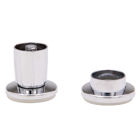 PlumbMaster Approved 50685 Die-Cast Adjustable Shower Rod Flange (Bulk), Chrome Plated