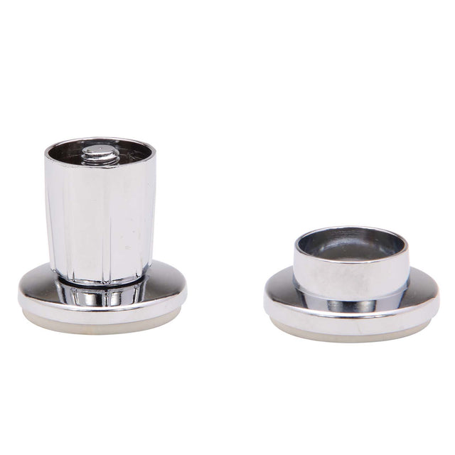 PlumbMaster Approved 50685 Die-Cast Adjustable Shower Rod Flange (Bulk), Chrome Plated