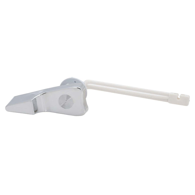 PlumbMaster Approved 51825W ABS Tank Lever Handle, 4", Front Mount, Chrome Plated