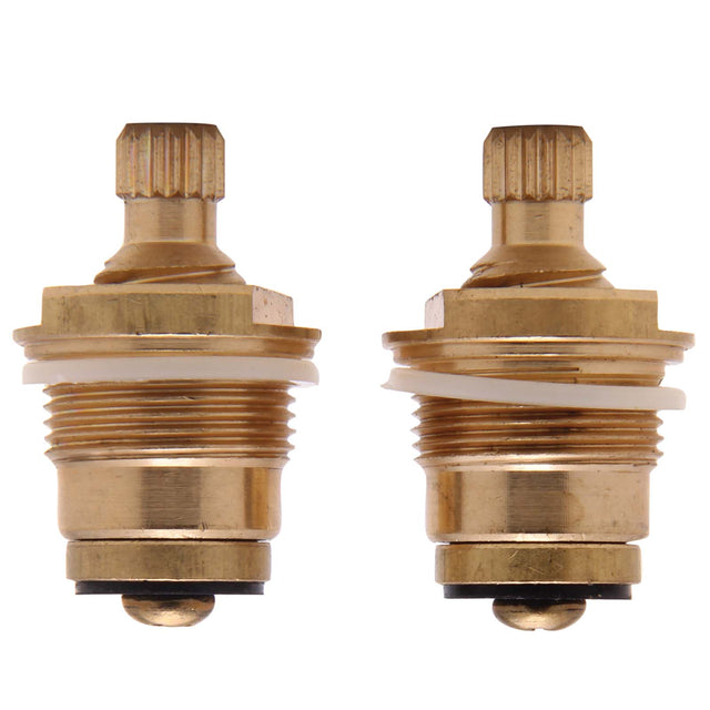 PlumbMaster Approved 10312NL No-Lead Right Hand Hot and Cold Stem (Pair) for Gerber Sink, Lavatory