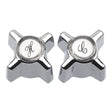 PlumbMaster Approved 20446 SF-35H Hot and Cold Handle Pak (Pair, OEM) for Sterling Tub and Shower