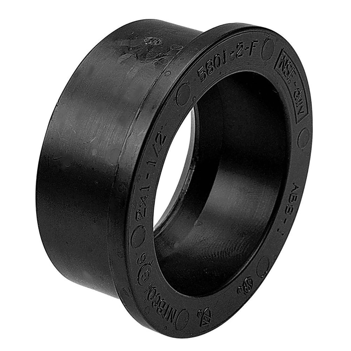 NIBCO I015300 2 x 1-1/2" Spigot x Hub DWV Flush Bushing ABS