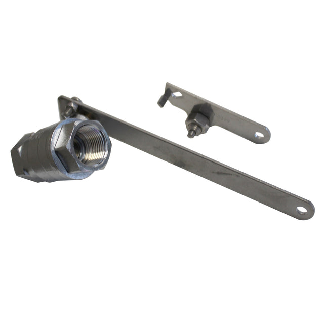 SE-911-PR-SS Stainless Steel Stay Open Ball Valve with Pull Rod
