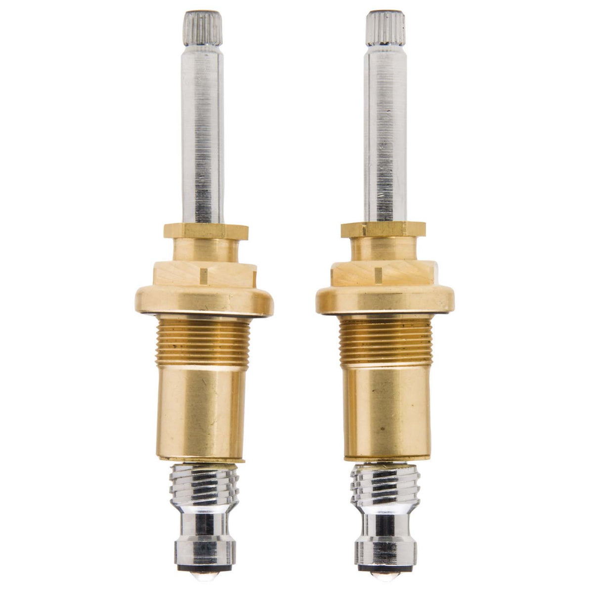 PlumbMaster Approved 10855 Right Hand Hot & Cold Stem with Bonnet(Pair) For American Standard (Aquaseal, Tractline, Heritage, Renu), RTS Tub