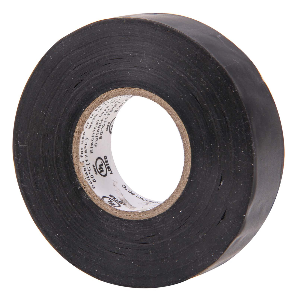 Merco Tape M801 Soft Vinyl Black Electrical Tape, 3/4" W x 60 ft L x 7 Mil T
