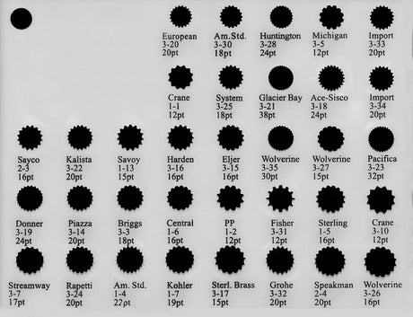 PlumbMaster Approved 52494 Stem Identifier