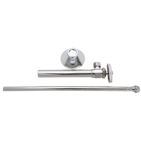 BrassCraft CS400AX C 1/2" x 3/8" Chrome Plated Brass (Lead Free) Encore Multi-Turn Faucet Supply Stop Kit